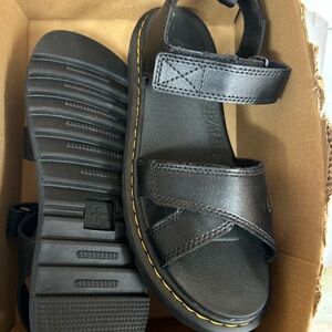 Dr. Martens Black Sandals kids size 3